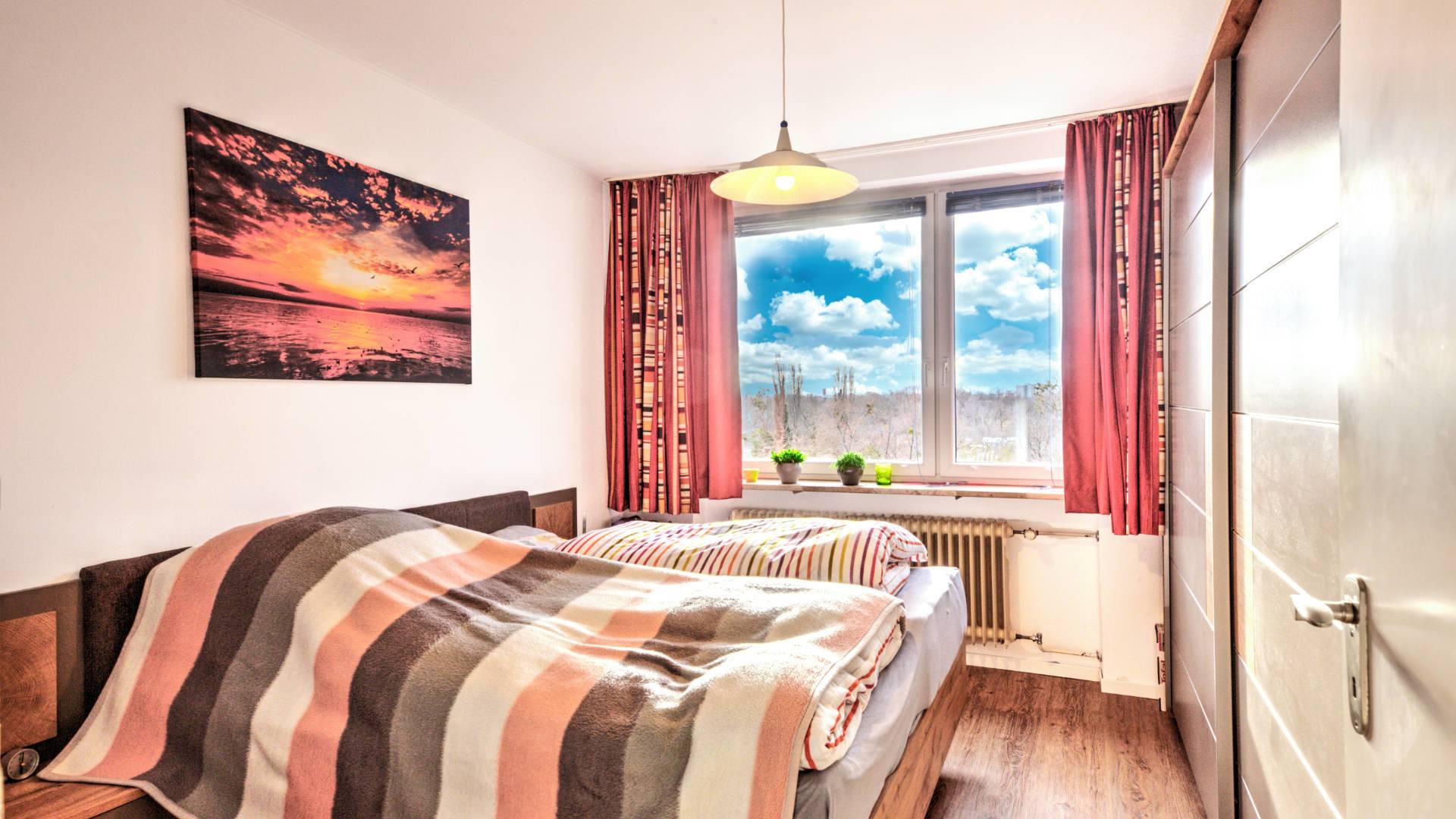 2-Zi-Whg Schlafzimmer 2-Zi-Whg Schlafzimmer