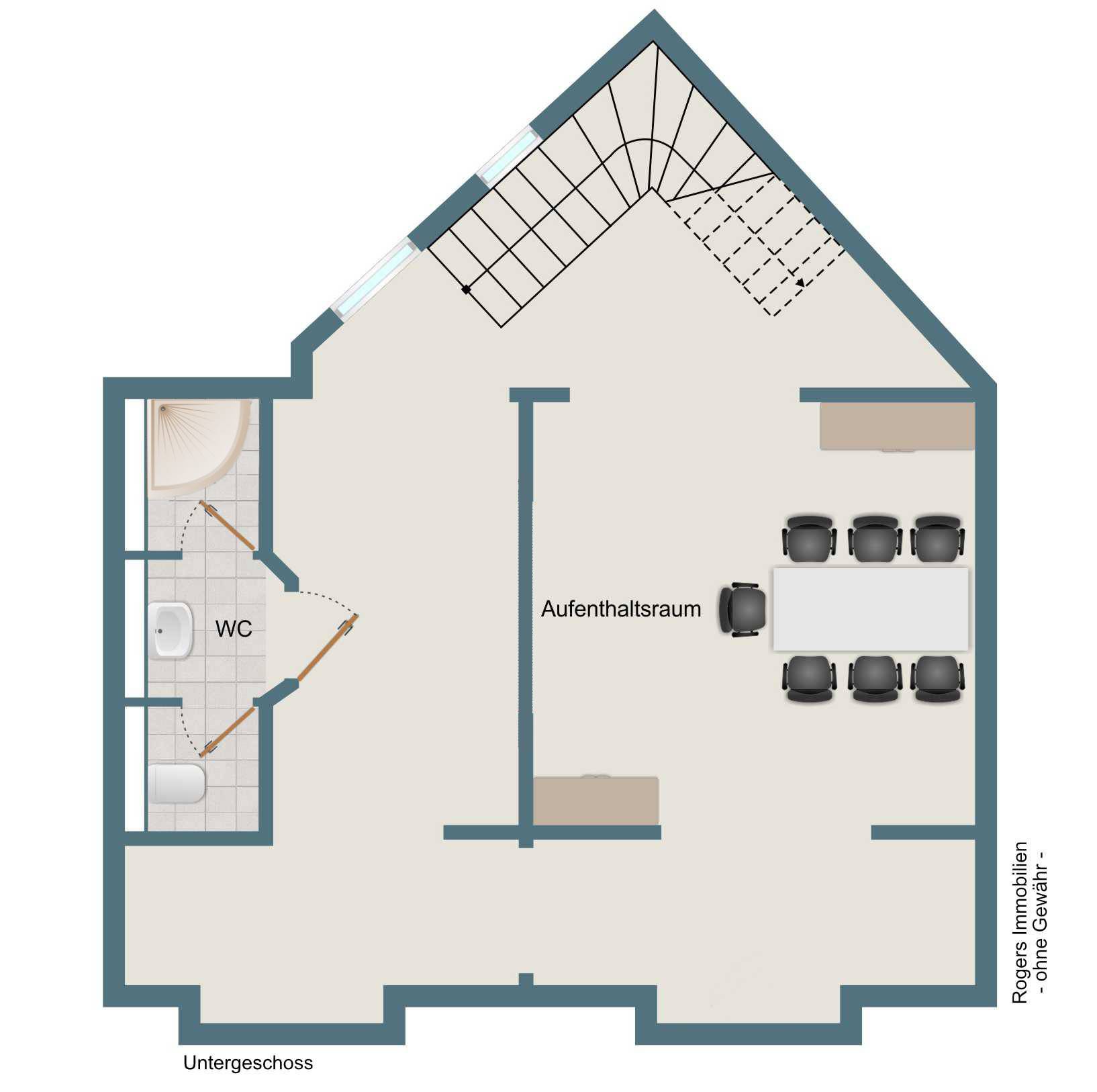 Grundriss Gewerbe Untergeschoss Grundriss Gewerbe Untergeschoss