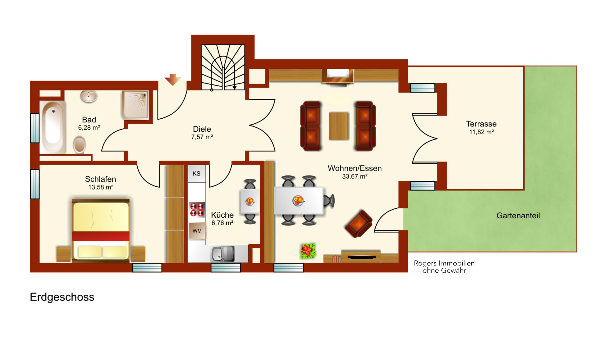 Solln Wohnung Grundriss EG Solln Wohnung Grundriss EG