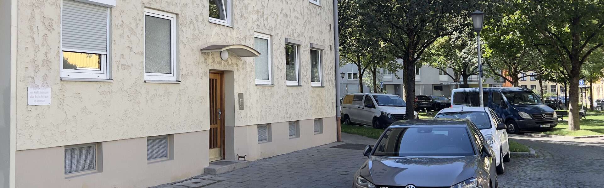 Milbertshofen Wohnung Hausansicht Milbertshofen Wohnung Hausansicht