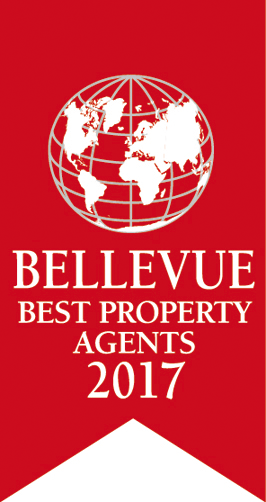 Wir sind als „Best Property Agents 2017“ von Bellevue, Europas größtes Immobilienmagazin, ausgezeichnet worde
