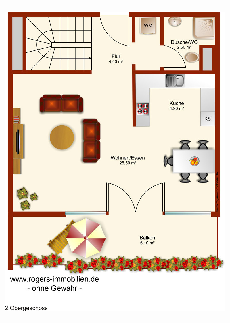 Grundriss 2. OG