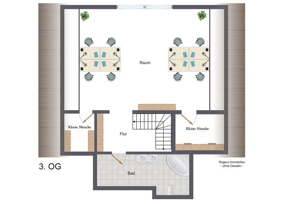 wohnbüro münchen fürstenried grundriss 3og
