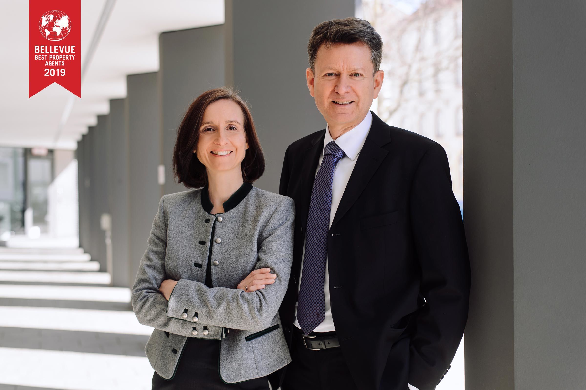 Katerina und Thomas Rogers, Immobilienmakler