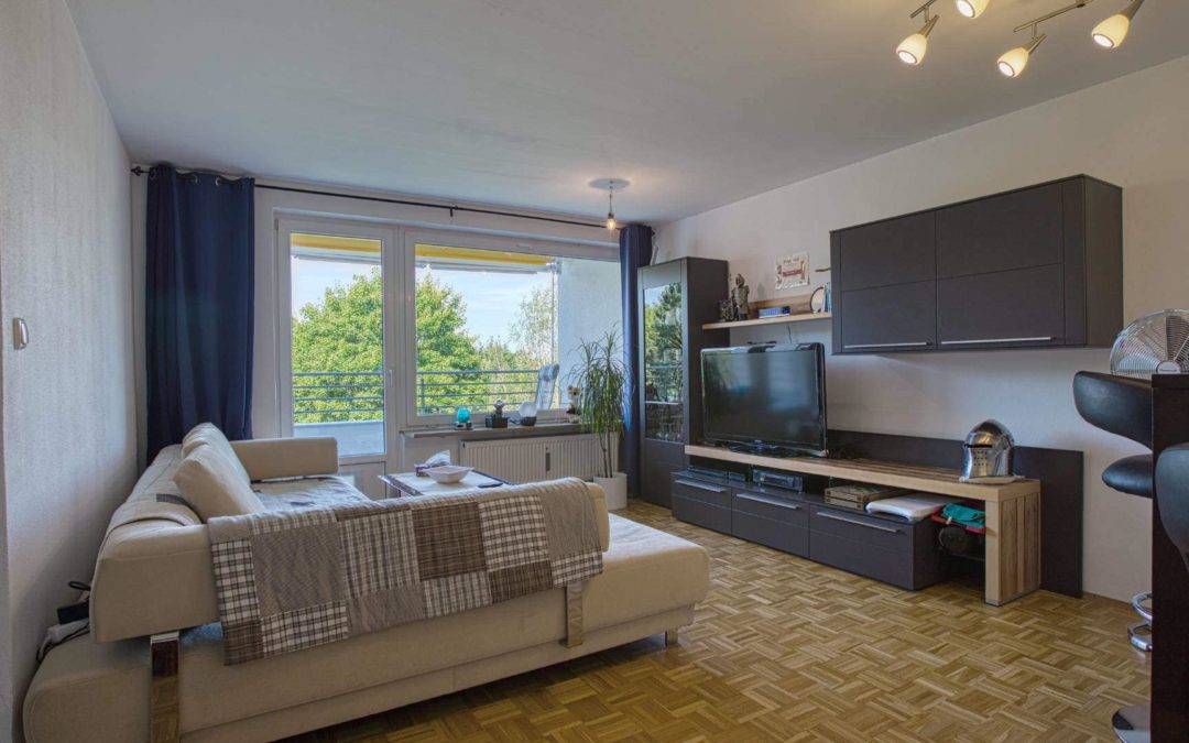 Perfekte 2,5 Zi-Wohnung mit guter Ausstattung und tollem Ausblick