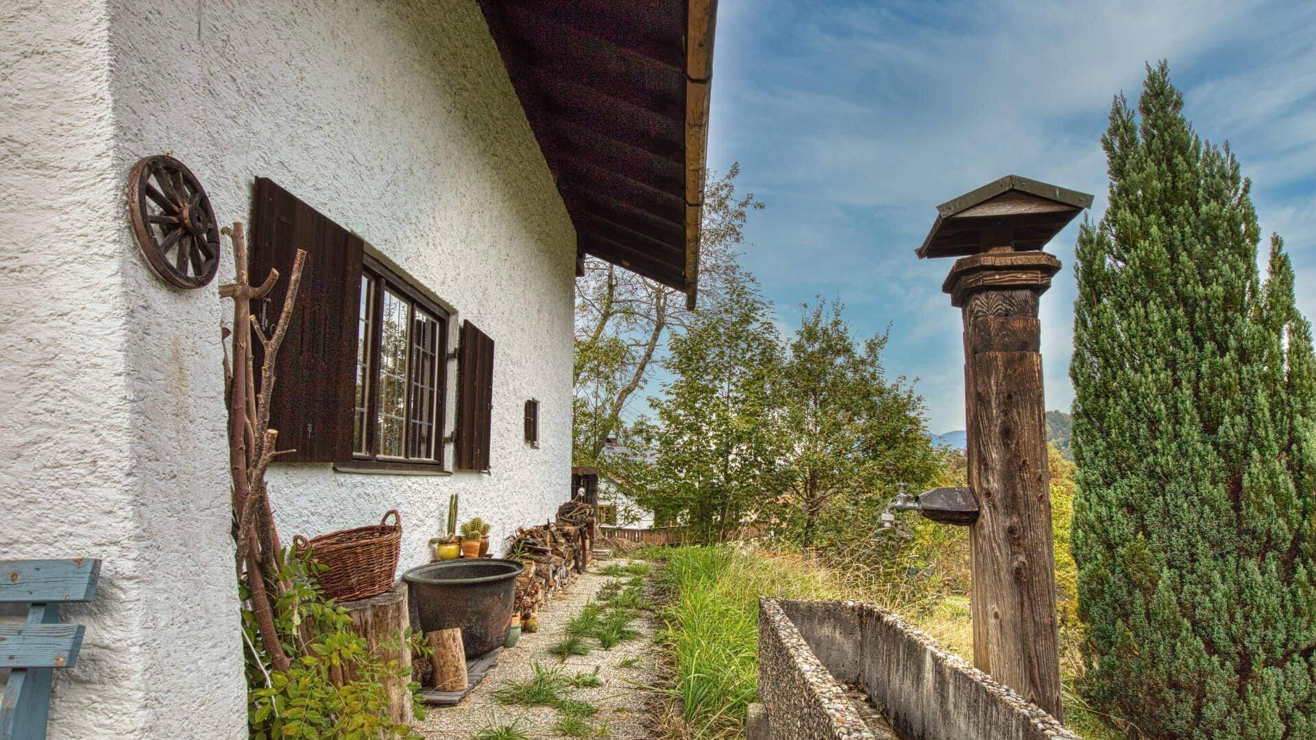 Kochel am See Haus Terrasse