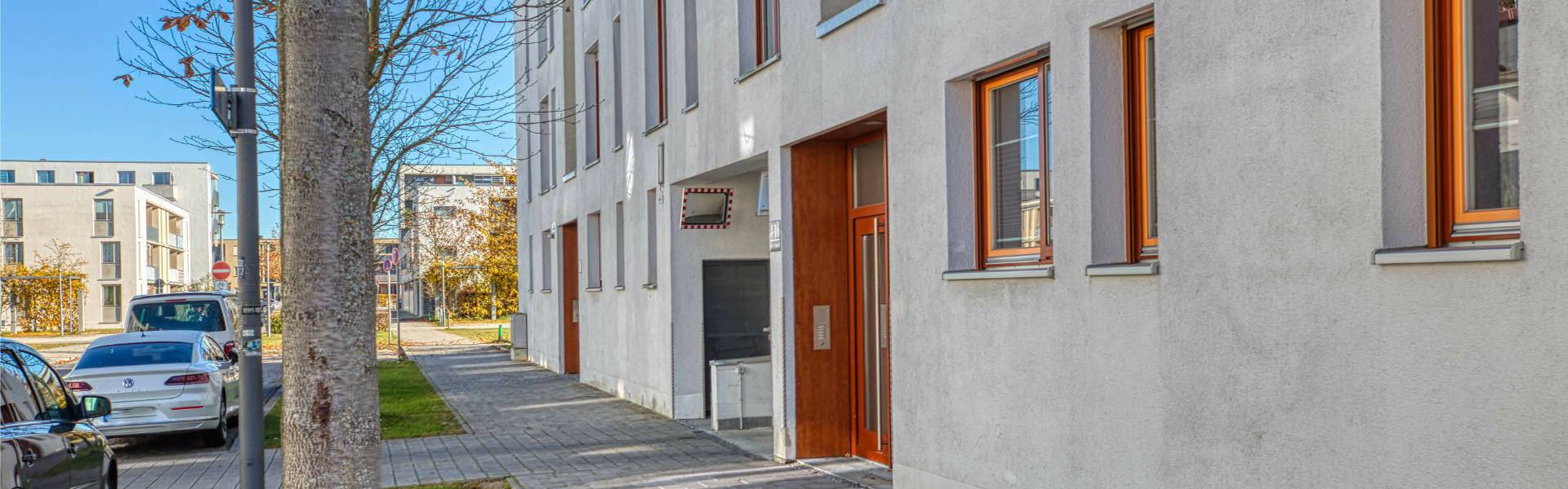 Riem Wohnung Hausansicht Riem Wohnung Hausansicht
