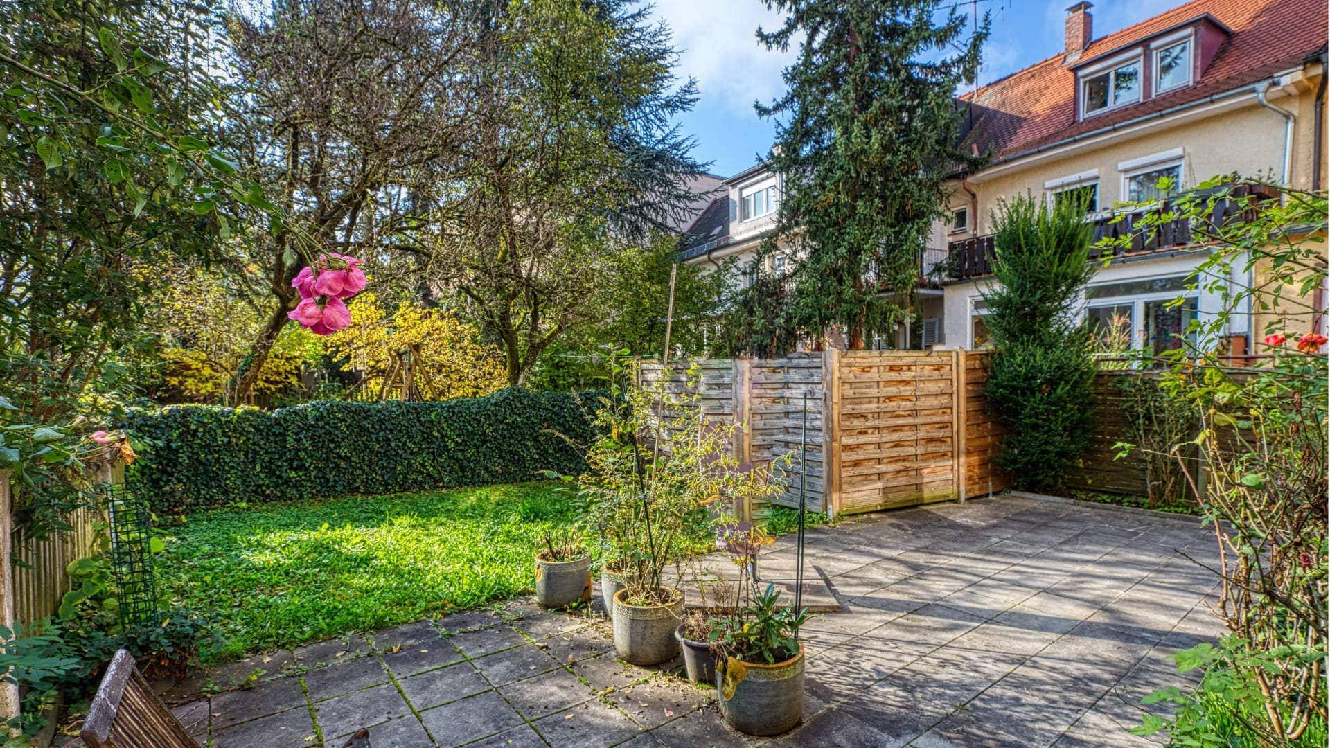 Obersendling Wohnung Garten
