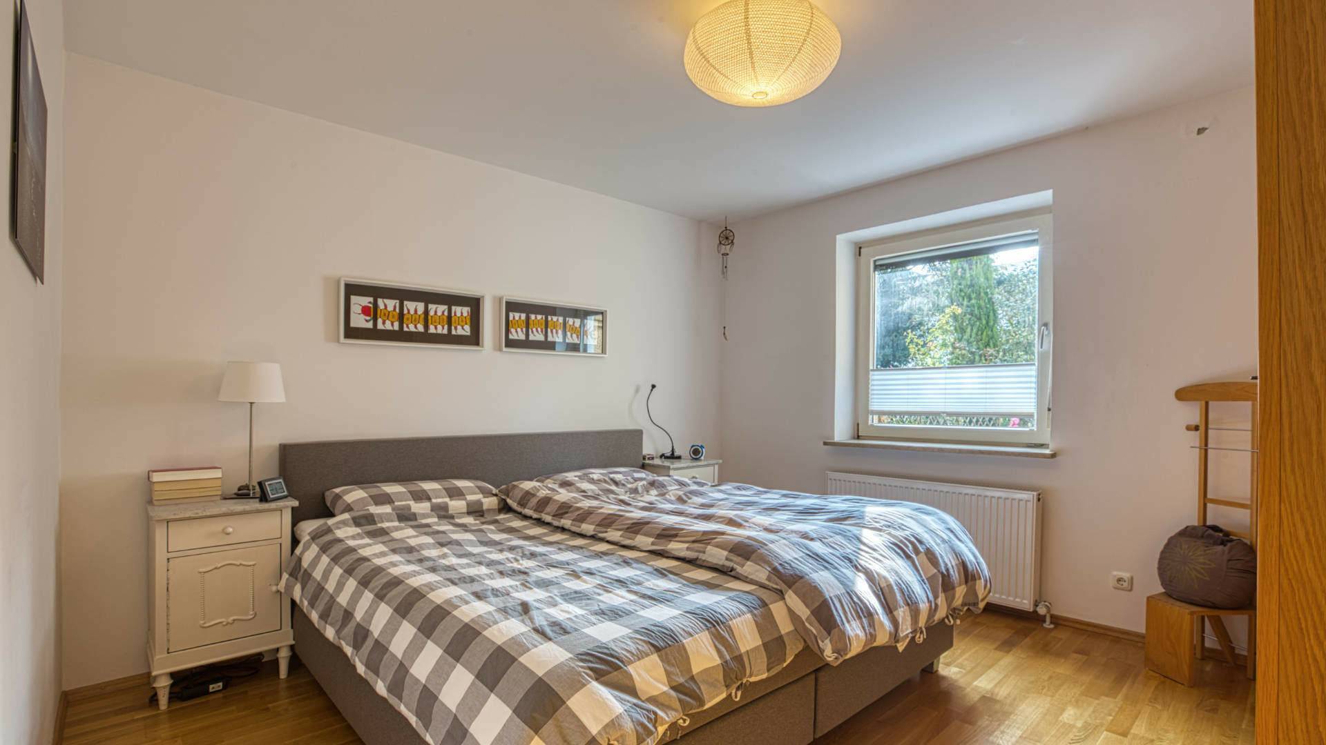 Obersendling Wohnung Schlafzimmer