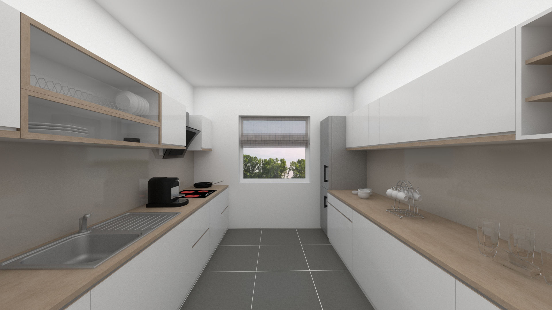 Hadern Wohnung Staging Küche