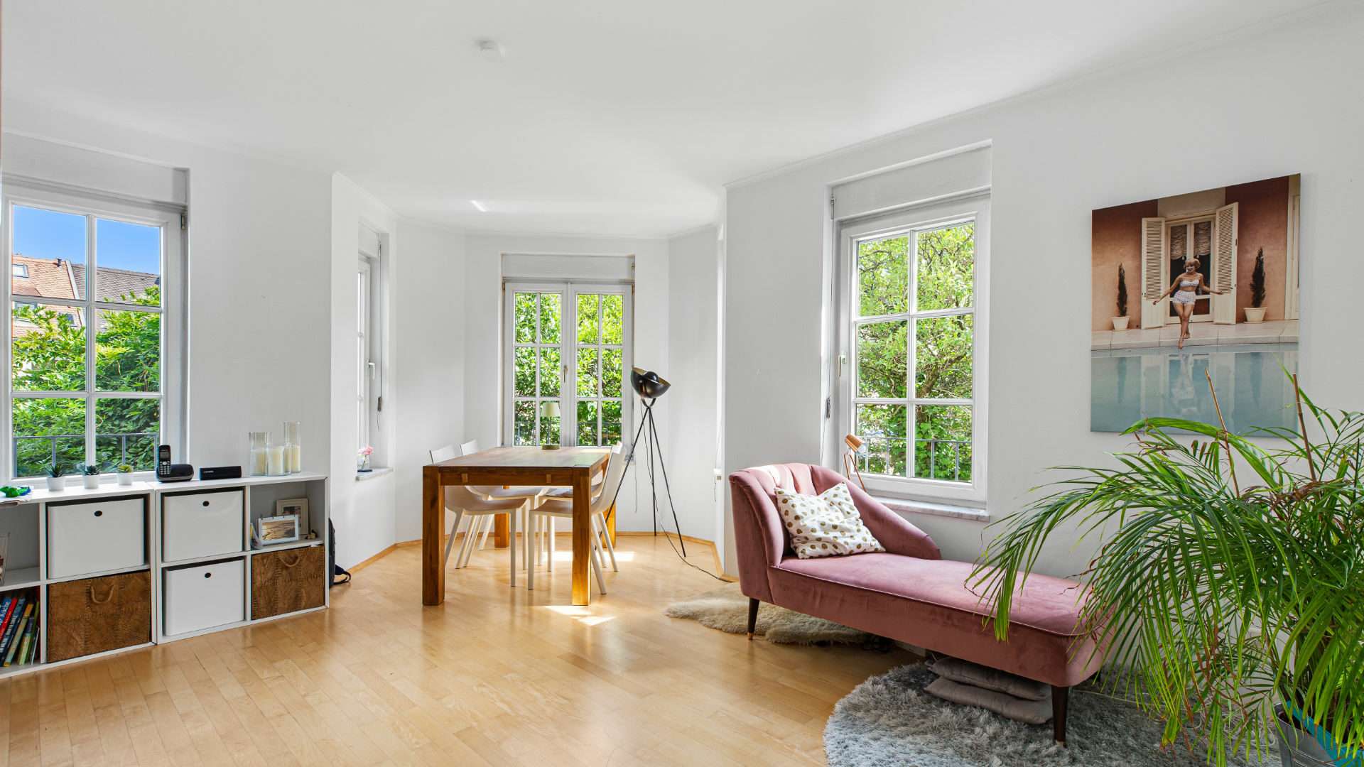 Nymphenburg Wohnung Wohnzimmer
