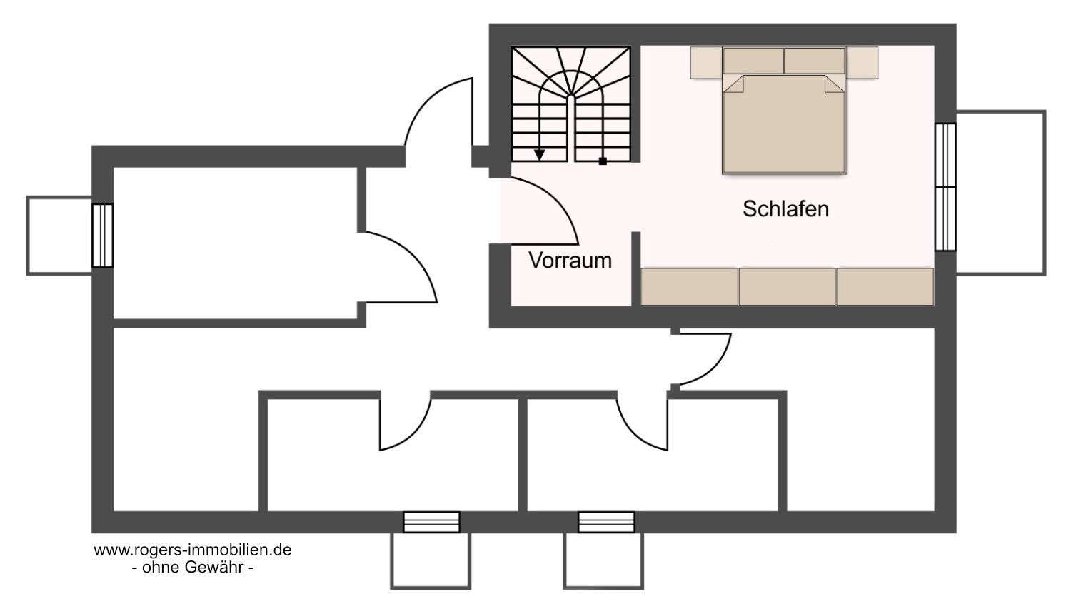 Trudering Wohnung kaufen Grundriss-UG Grundriss im Souterrain