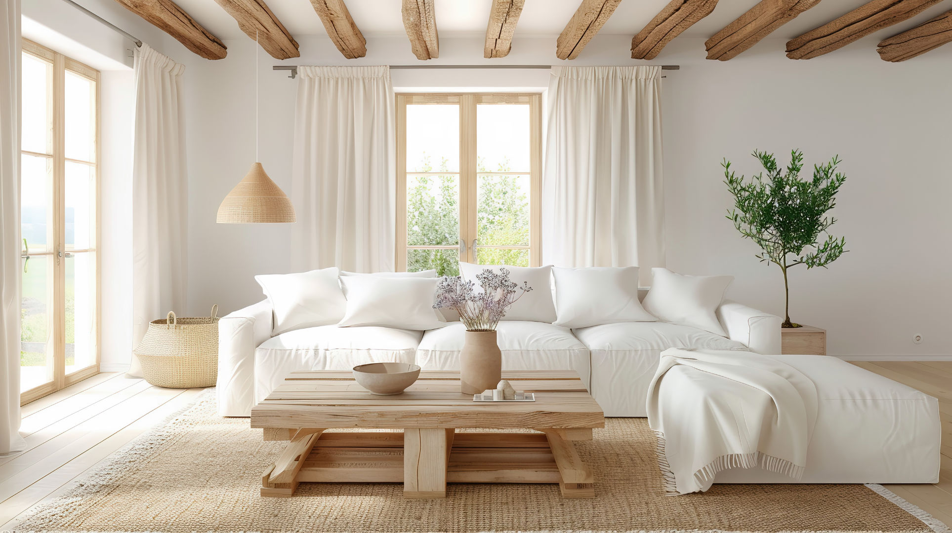 Einrichtungsstile Landhausstil Wohnzimmer im Landhausstil