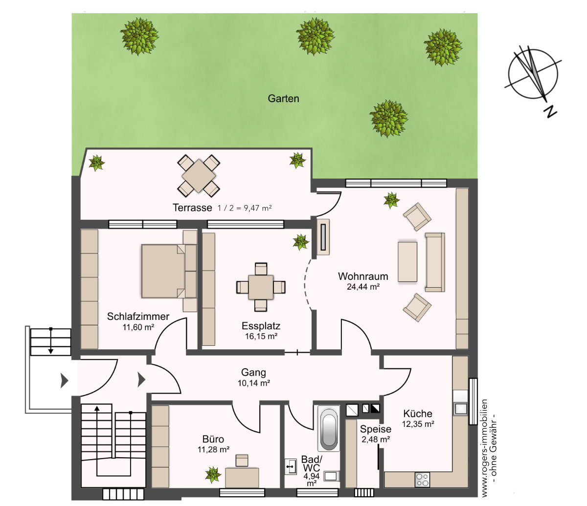 lochhausen-wohnung-grundriss-erdgeschoss Germering Grundriss EG