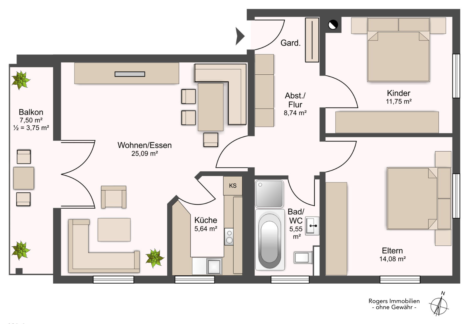 Puchheim Wohnung mieten Grundriss Grundriss