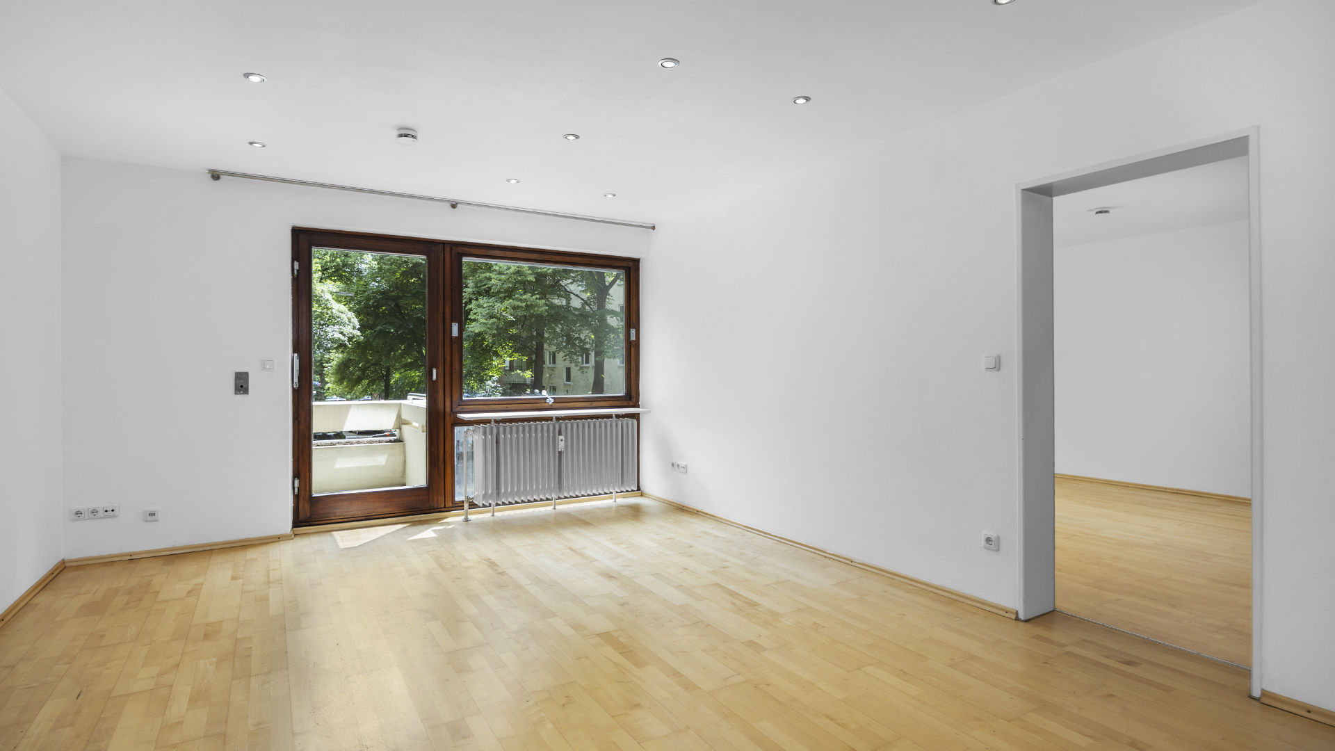 Lehel Wohnung kaufen Wohnzimmer