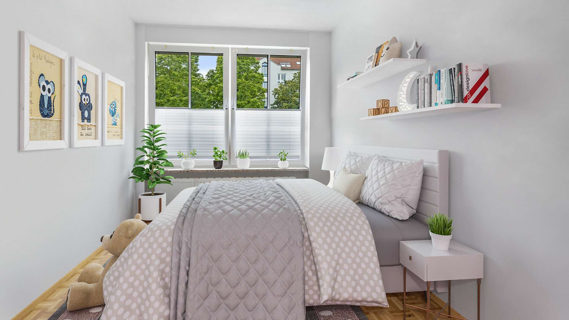 Platz für Kinderzimmer oder Home-Office