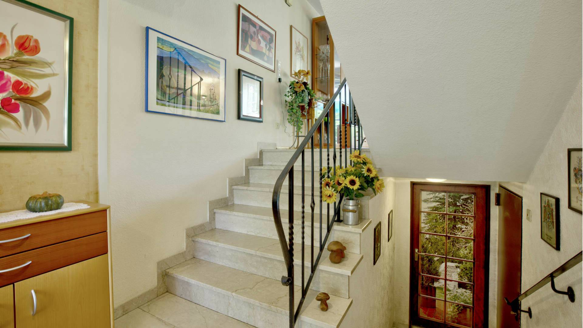 Treppe in italienischem Marmor