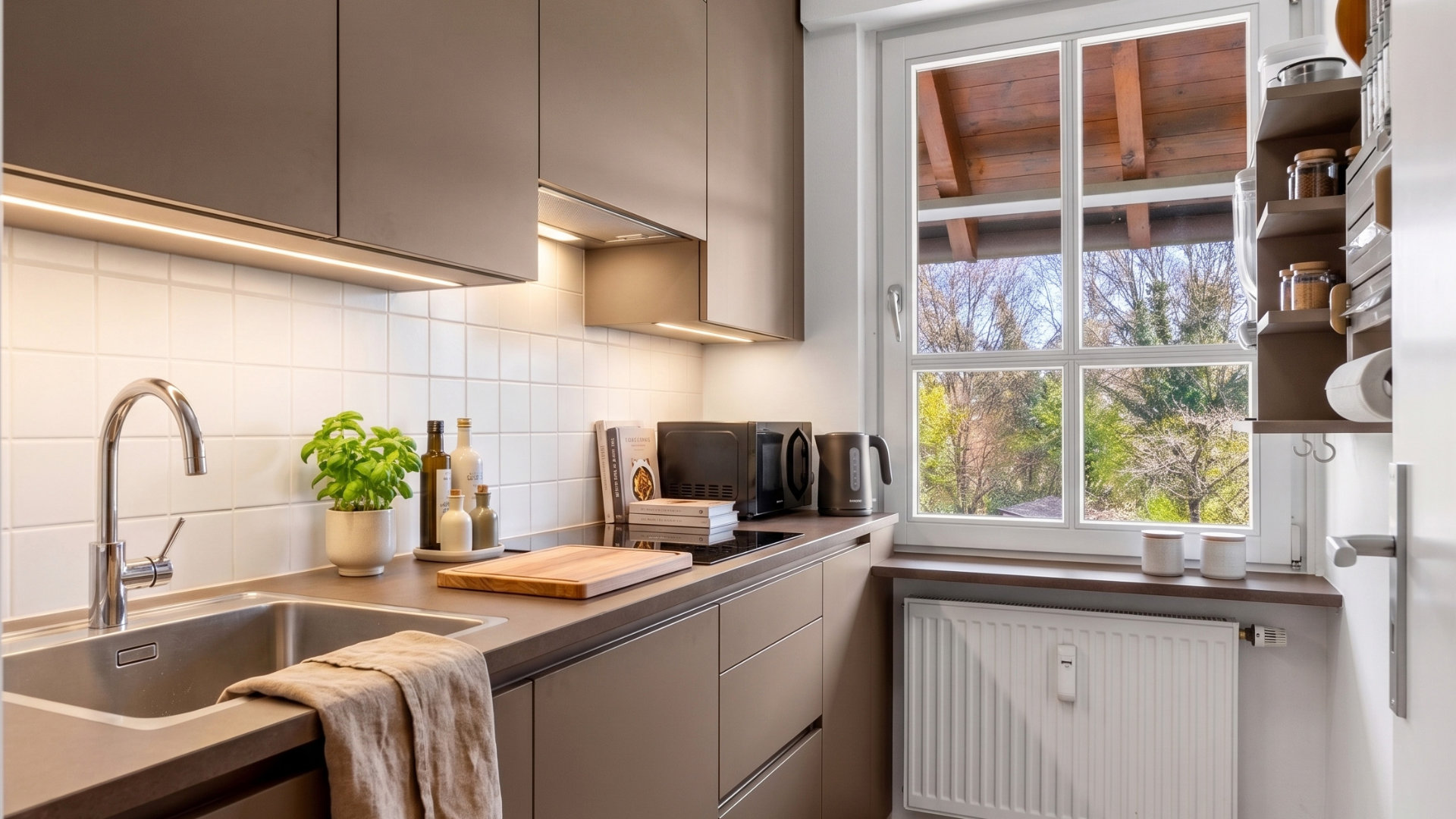 München Feldmoching Wohnung kaufen Küche Visualisierung