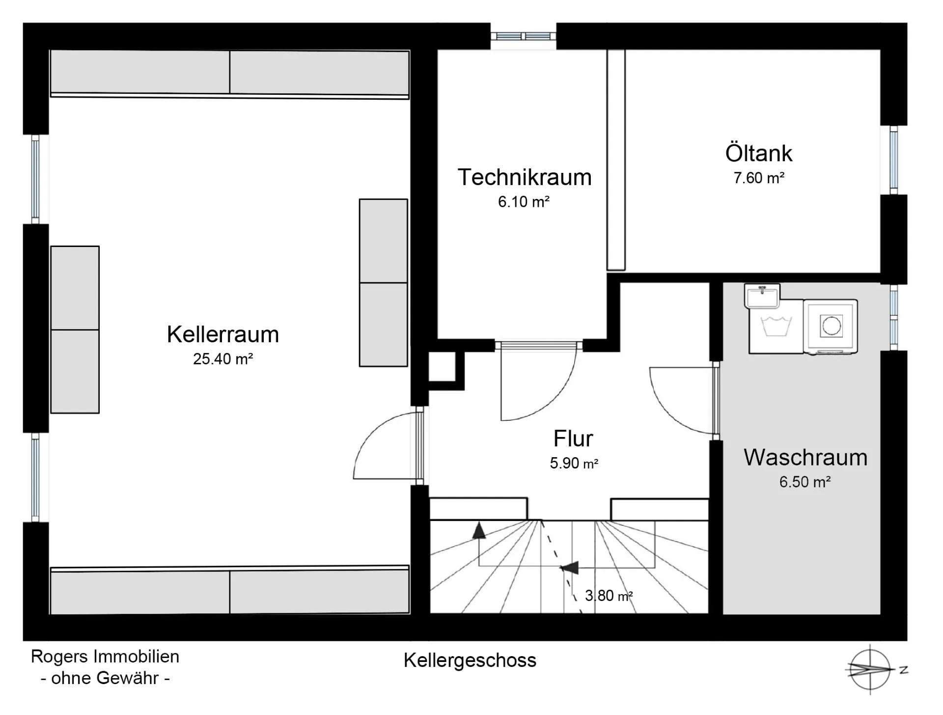 Rosenheim DHH kaufen Grundriss Untergeschoss Rosenheim DHH kaufen Grundriss Untergeschoss