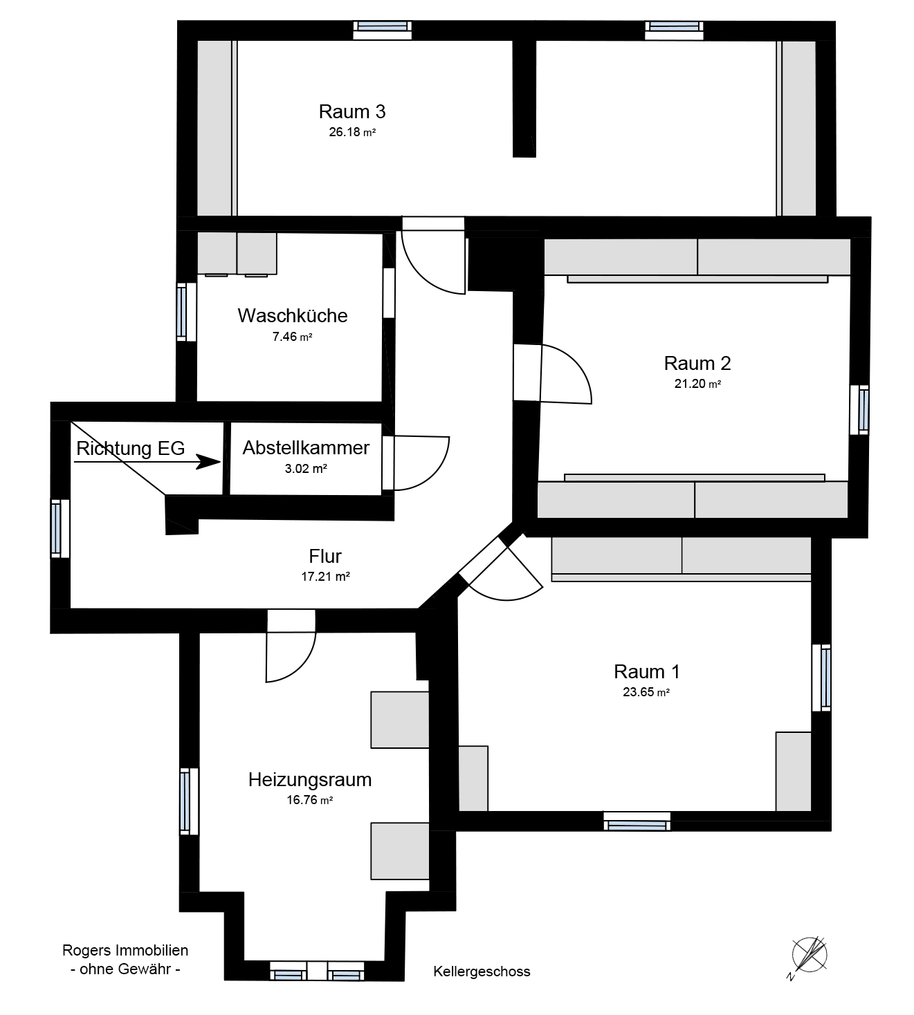 Feldafing Villa kaufen Grundriss KG