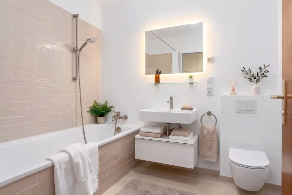 Germering Wohnung kaufen Bad Visualisierung