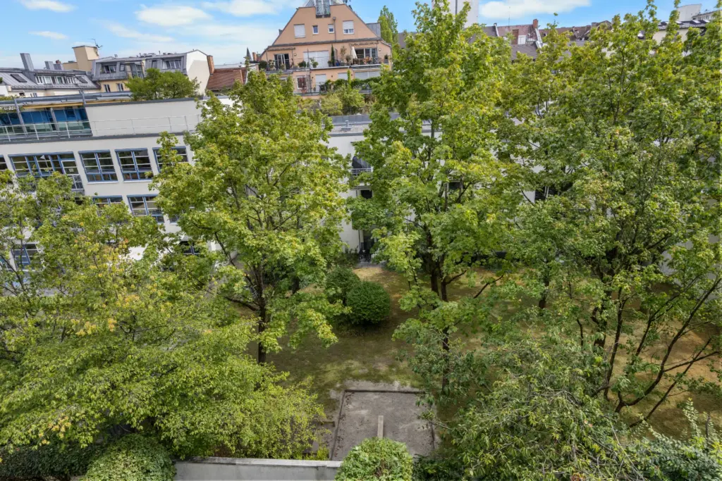 München Maxvorstadt Wohnung mieten Ausblick